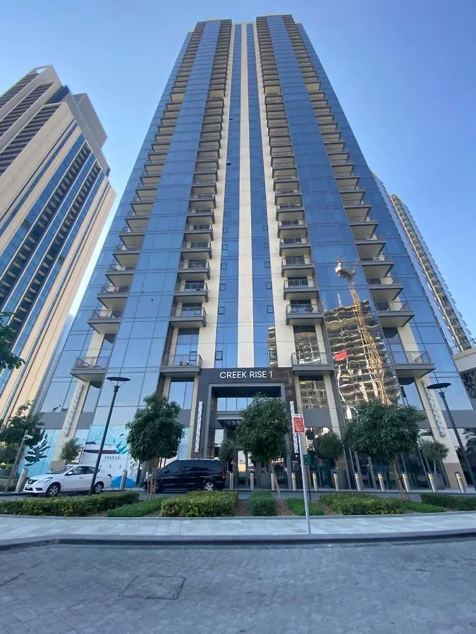 Svizona Premium 2 Bed I Panoramic Creek Views Apartman Dubaj 0*,