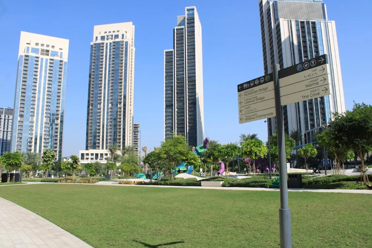 Svizona Premium 2 Bed I Panoramic Creek Views Apartman Dubaj