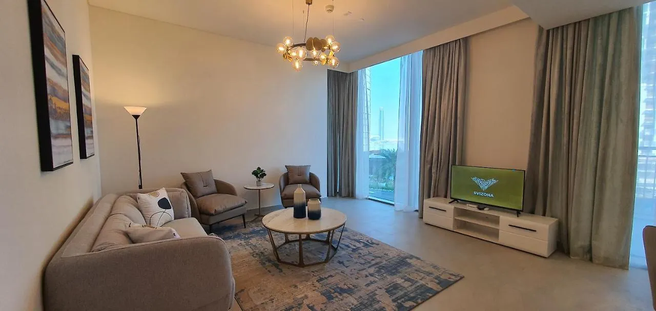 Svizona Premium 2 Bed I Panoramic Creek Views Apartman Dubaj
